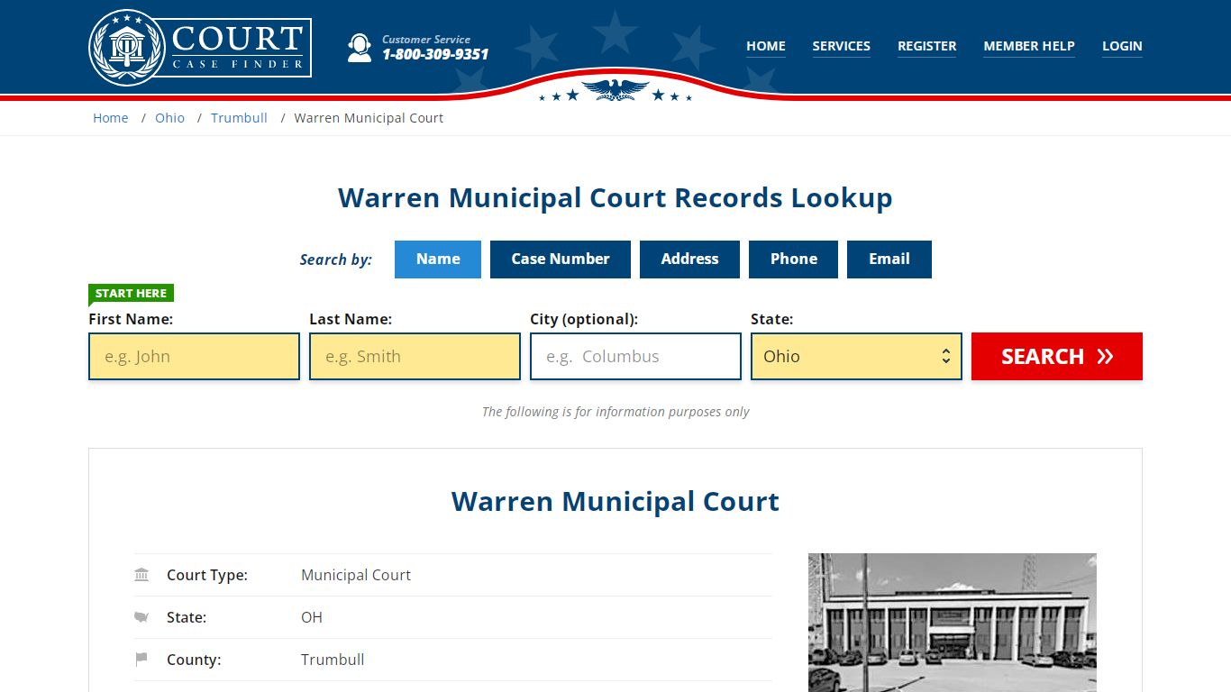 Warren Municipal Court Records | Warren, Trumbull County, OH Court Case ...